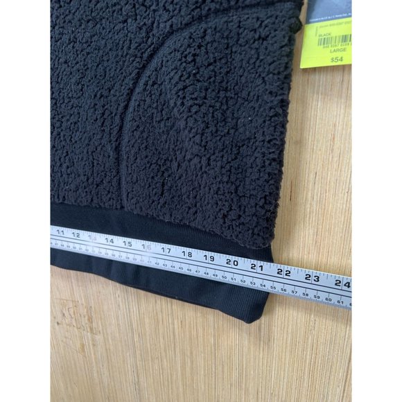 Xersion - Women's Quarter Zip Fleece Pullover Sweatshirt - Black - Large - Picture 7 of 14